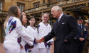  King joins Australian charity as it kicks off London leg of torch relay 