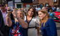  Pregnant Princess Eugenie joins bumper crowd at Coronation Big Lunch 