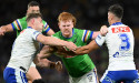 Canberra make it five straight wins in fiery Eels clash