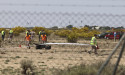  F-18 fighter jet crashes at Zaragoza airbase as pilot ejects successfully 