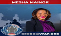  Rep Mesha Mainor , Georgia State House 56 , gets backing from Veterans For Trump after switching parties 