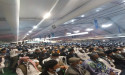 Andy Vermaut and Manel Msalmi: two special guests at Jalsa Salana's 50,000-strong near London gathering
