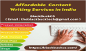 Introducing SEO and Content Writing Services by BlackBuckCS