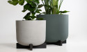 Alain Gilles embodies architecture logic into the design of a planter