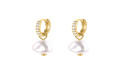 Elegant Simplicity: Trendolla Jewelry Introduces Pearl Huggie Earrings Collection