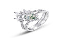Unveiling the Allure of Moss Agate: Trendolla Jewelry's New Engagement Rings