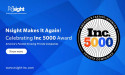 Nsight, Inc. Features Again in the Inc. 5000’s Annual List of America’s Fastest-Growing Private Companies