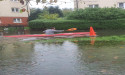 Glasgow man ‘trapped in own home’ uses kayak to access the road