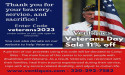  Ventiques Presents Flat 11% Off for Veterans Day Sale 