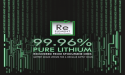 ReElement Technologies Produces Ultra-High Purity, 99.96%, Battery-Grade Lithium from Spodumene Bearing Pegmatite Ore