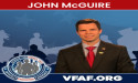  John McGuire for congress (VA5) endorsed by VFAF Veterans for Trump announced Stan Fitzgerald national president 