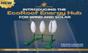Flower Turbines Releases Flat Rooftop Mount for Wind and Solar