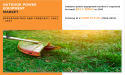 Outdoor Power Equipment Market Forecast | North America Dominate by US (CAGR 4.5%+)