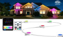 Elevate Outdoor Spaces with Deerdance’s RGBIC LED Permanent Outdoor Lights