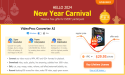 2024 New Year Carnival: 62% Off VideoProc Converter AI with Faster Super Resolution and 10 Exclusive Gifts