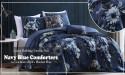  Latest Bedding Unveils New Navy Blue Comforters to Celebrate 2024’s Hottest Hue 