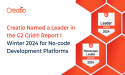 Creatio Named a Leader in the G2 Grid® Report I Winter 2024 for No-code Development Platforms