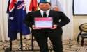 Community leader, Jad Haber Receives an Award on Australia Day