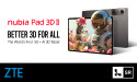 nubia Pad 3D II Debuts First Glasses-Free 5G + AI Tablet with Upgraded Immersive LeiaSR Tech