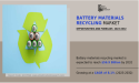  Battery Materials Recycling Market: Eco-friendly Energy | Europe Dominate by Germany, UK, Belgium, France, Greece, Italy 