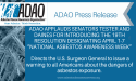  ADAO APPLAUDS SENATORS TESTER AND DAINES FOR INTRODUCING THE 