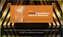 Ace SEO Consulting Takes Home Prestigious UpCity 2024 Excellence Award