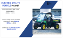  Electric Utility Vehicle Market to Surpass $24.98 Billion by 2031: A Growth Projection of 11.4% CAGR from 2021-2031 