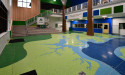  The World at Their Feet: High School's Terrazzo Map Wins Accolades 
