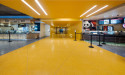 Yellow Tunnel Vision: Award-Winning Terrazzo at University of California San Diego Student Center