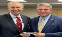 Dwayne Norman and Morris Kahn, Receive National Award from State Funeral for War Veterans. Presentation at Museum in GA