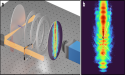 Strong-field photoelectron holography in the subcycle limit