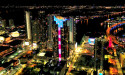 Memorial Day: World's Tallest Digital American Flag Lights-Up Paramount Miami Worldcenter Skyscraper