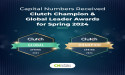 Capital Numbers Honored with Prestigious Clutch Champion and Global Leader Awards for Spring 2024