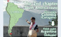 The five-continent runner, Wataru Iino started 12000km run in South America
