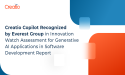 Creatio Recognized in Innovation Watch Assessment for GenAI Applications in Software Development Report by Everest Group