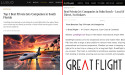 Double Triumph: Great Flight Tops Two Luxury Publications' Charter Rankings