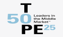 Announcing The 2025 TOP 50 PE Firms in the Middle Market™ Call for Entries