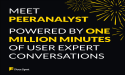 Announcing PeerAnalyst, Powered By 1,000,000+ Minutes of User Expert Conversations