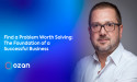 Ömer Suner Discusses the Foundation of Successful Entrepreneurship: Finding a Problem Worth Solving