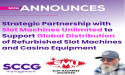 SCCG Announces Strategic Partnership with Slot Machines Unlimited To Support Global Distribution of Slot Machines