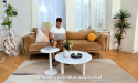OIXDESIGN Unveils Innovative Modular Marble Tables Solutions for Modern Living Spaces