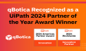 qBotica Recognized as a UiPath 2024 Partner of the Year Award Winner