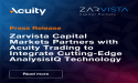 Zarvista Capital Markets Partners with Acuity Trading to Integrate Cutting-Edge AnalysisIQ Technology