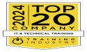 TTA Recognized as a 2024 Training Industry Top 20 IT and Technical Training Company for the 13th Consecutive Year
