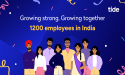 Tide in India Celebrates 1,200 Employee Milestone, Two Years Ahead of Target
