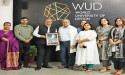 World University of Design Honors Prof. Lalit Kumar Das with the 2024