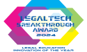 AltaClaro Receives LegalTech Breakthrough Award For “Legal Education Innovation Of The Year”