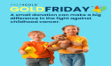 Savings on Black Friday Turn into Saving Children with Cancer for Gold Friday by Supporting PREP4Gold