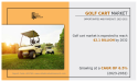 The Global Golf Cart Market Share Reach USD 2.06 Billion by 2032 Growing at 6.5% CAGR Globally