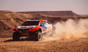 The very fast Aliyyah Koloc was slowed down by a technical fault in the ninght stage of Dakar Rally